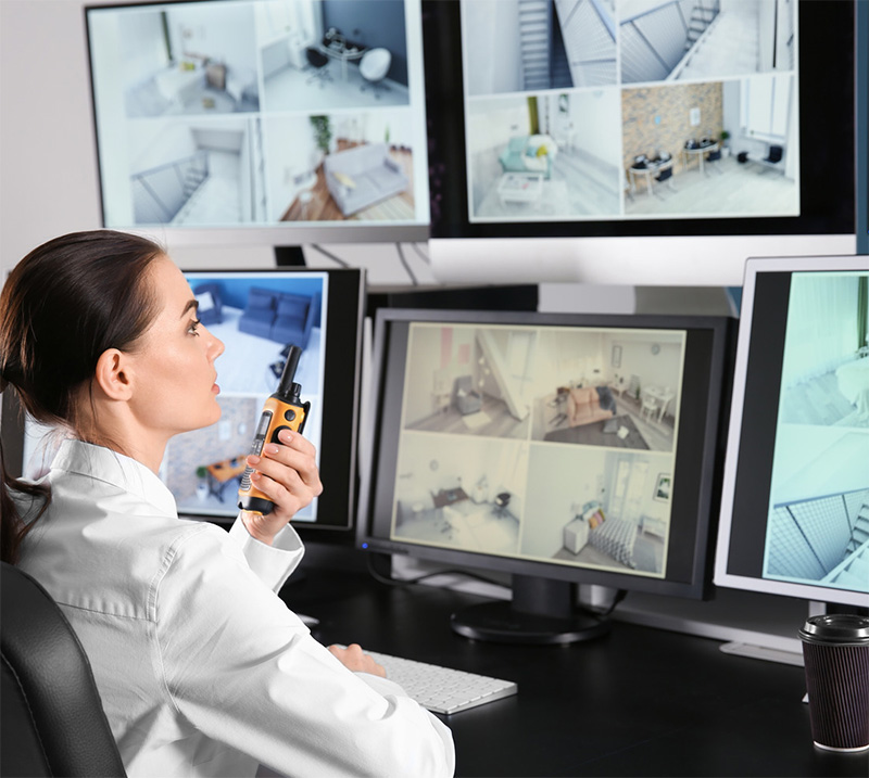 conexión con Central de Monitoreo